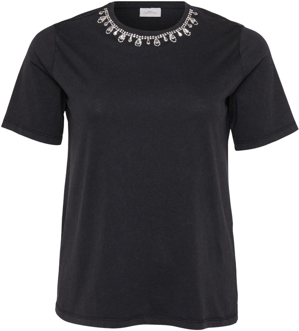 ONLY Carmakoma Tričko  čierna