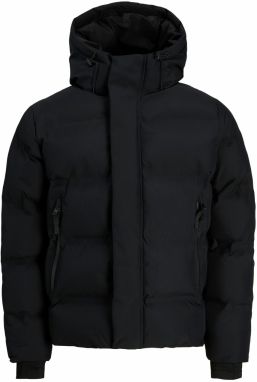 JACK & JONES Zimná bunda 'JCOFUSION'  čierna