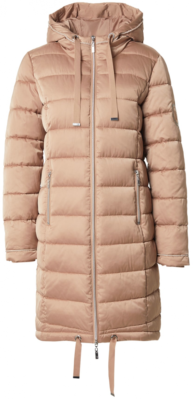 monari Zimný kabát  béžová