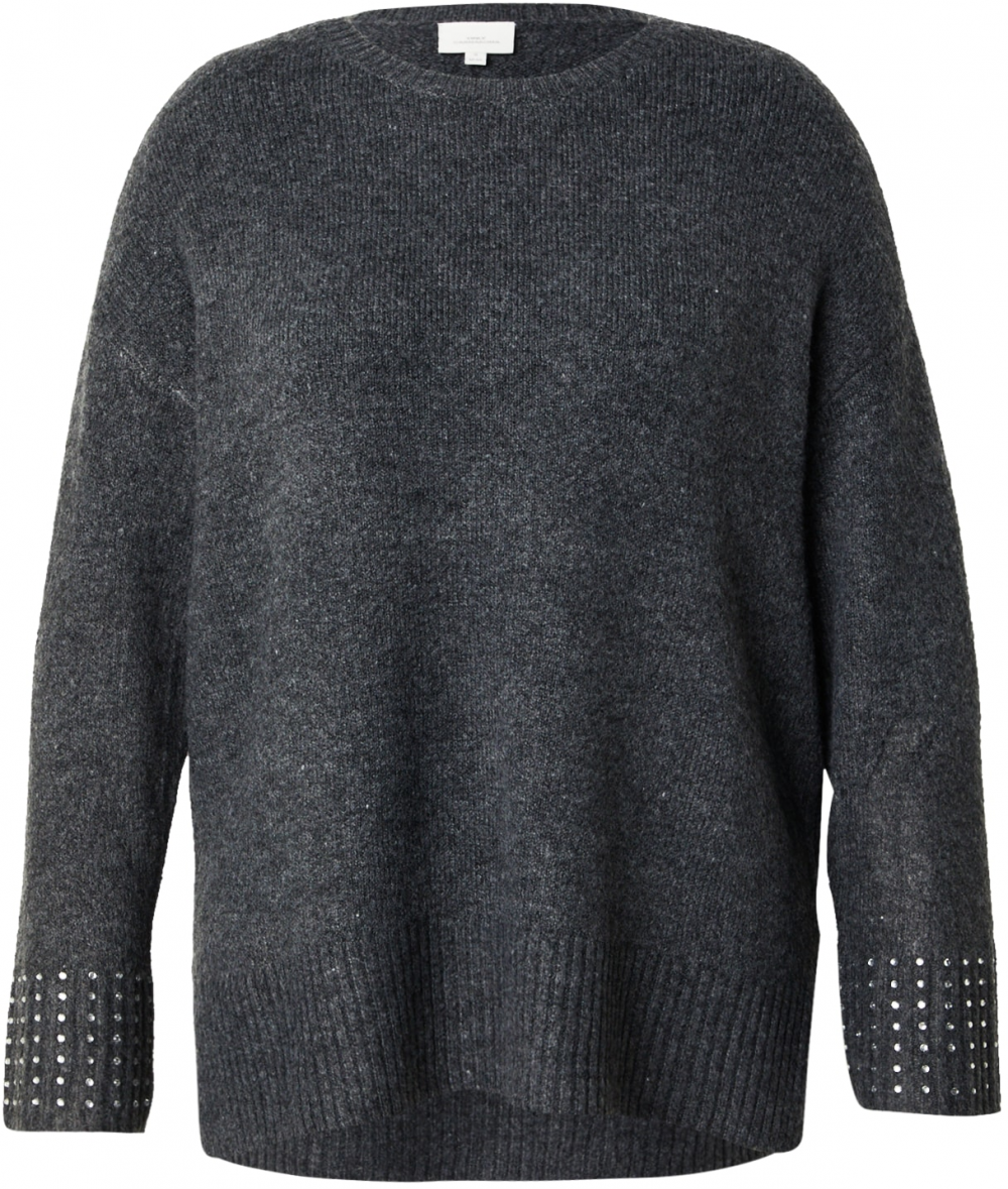 ONLY Carmakoma Sveter  tmavosivá