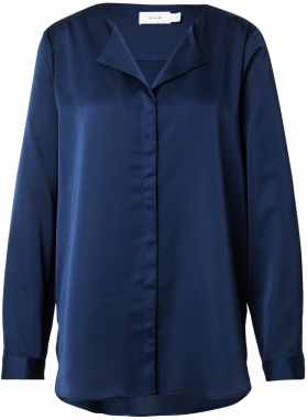 VILA Blúzka 'VIELLETTE'  tmavomodrá