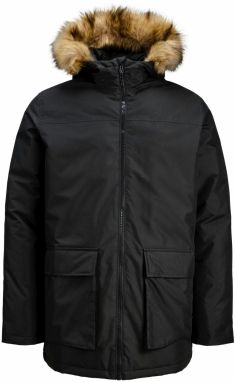 JJ Rebel Prechodná parka 'JREBMARK'  béžová / čierna