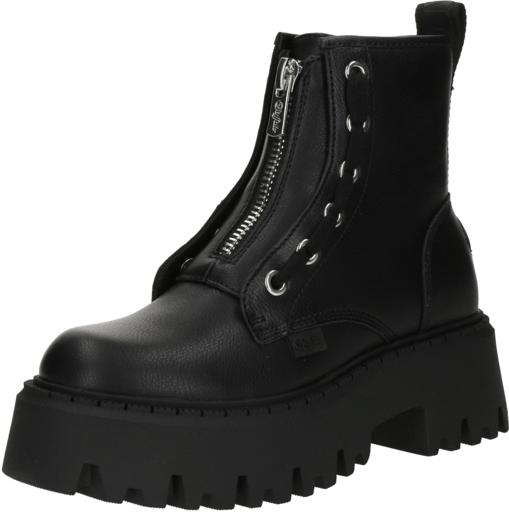 BUFFALO Členkové čižmy  čierna