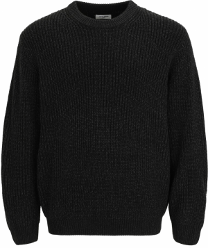JACK & JONES Sveter 'JORBleecker'  čierna