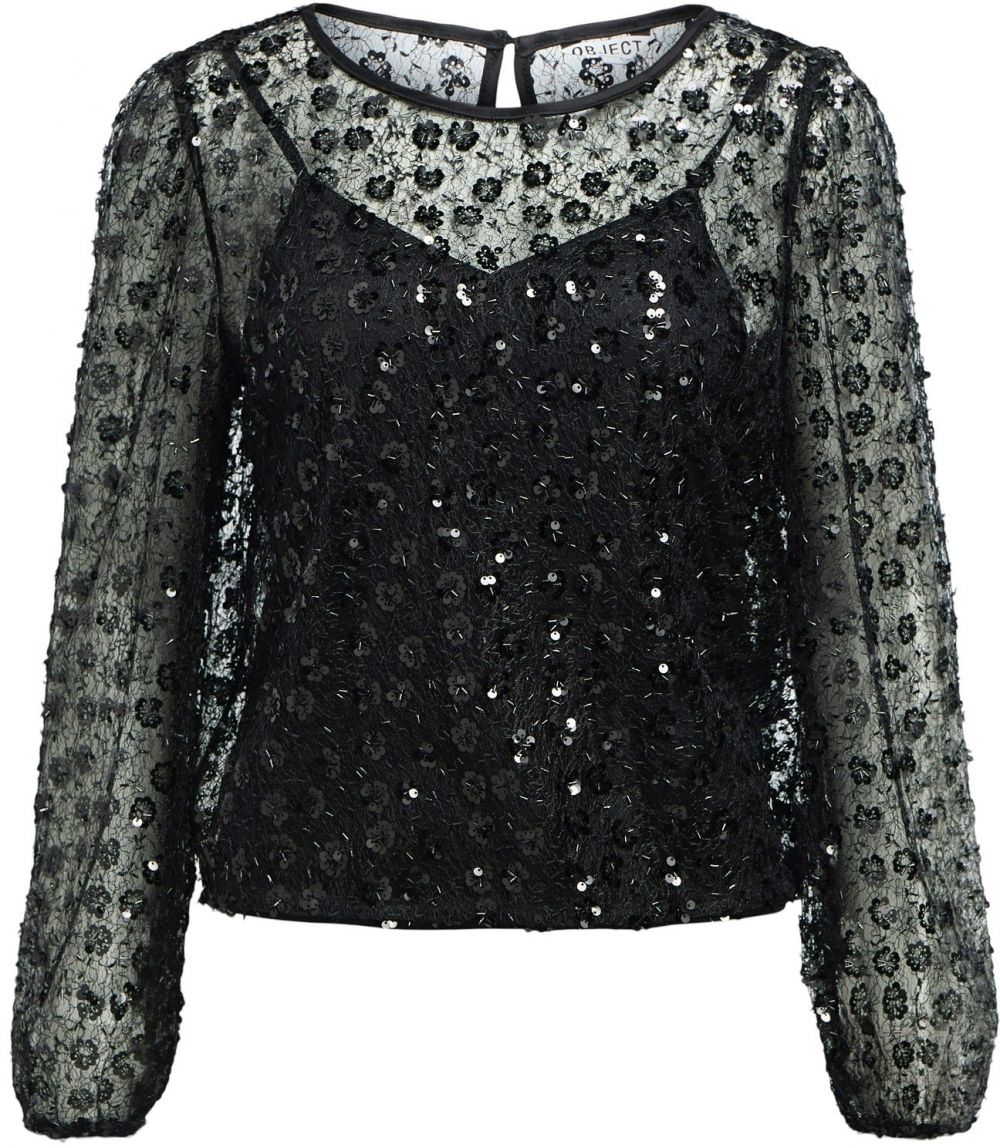 OBJECT Blúzka 'Maisy'  čierna