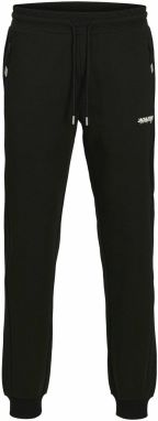 JACK & JONES Nohavice 'JPSTGordon'  čierna / biela