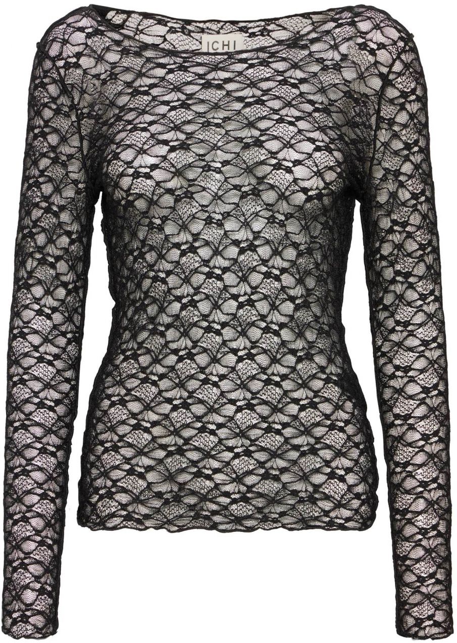 ICHI Tričko 'IHDEVON'  čierna