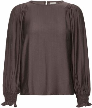 ICHI Blúzka 'IHWILMA'  tmavohnedá