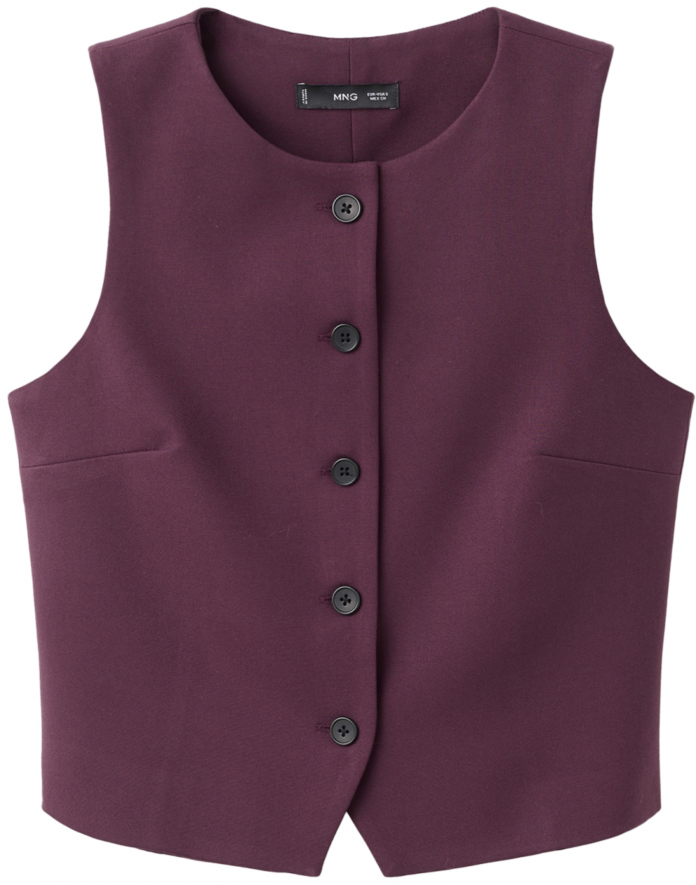 MANGO Vesta k obleku 'CANDELA'  vínovo červená