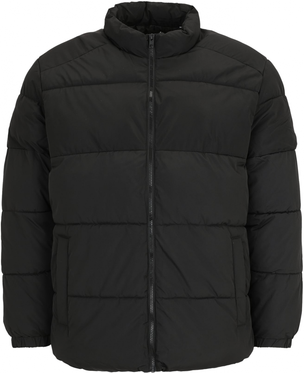Jack & Jones Plus Zimná bunda 'JJMAZE'  čierna
