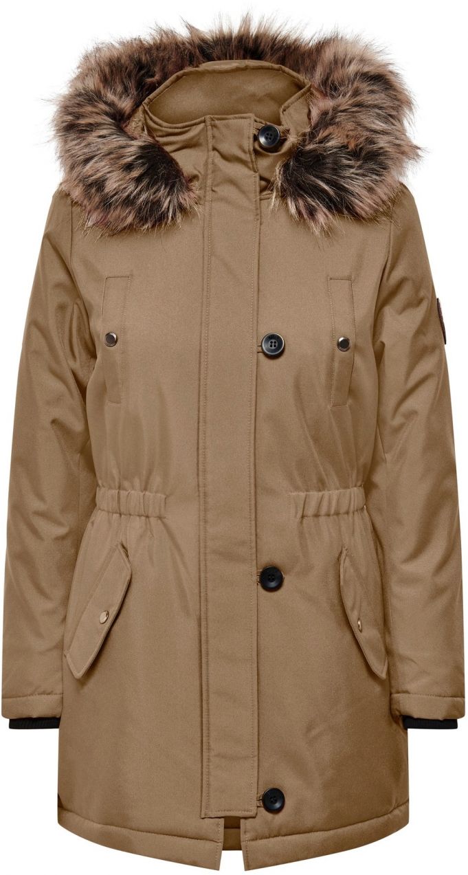 ONLY Zimná parka 'ONLIRIS'  svetlohnedá