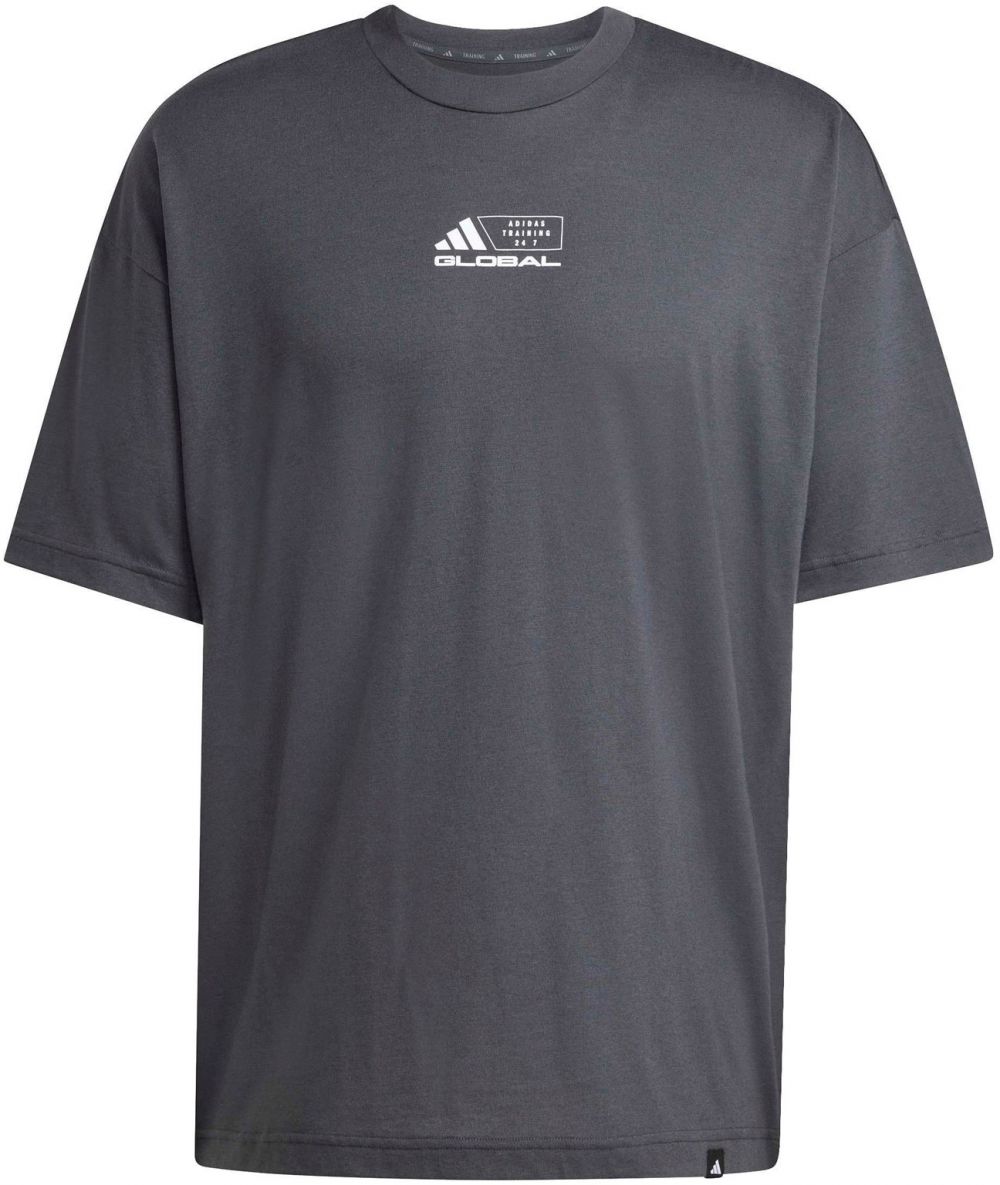 ADIDAS PERFORMANCE Funkčné tričko  čierna / šedobiela