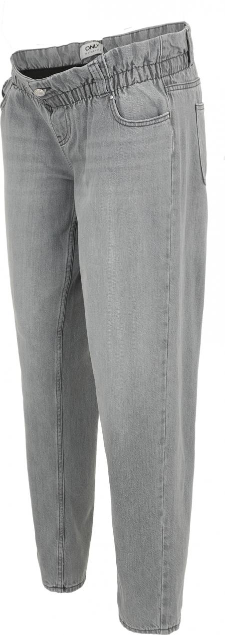 Only Maternity Džínsy 'OLMLUMI'  sivý denim