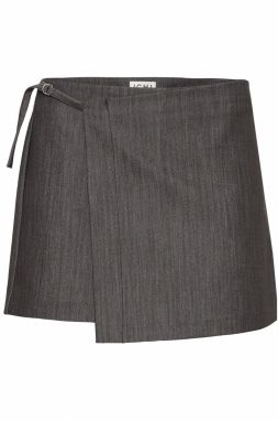 ICHI Sukňa 'IHLIVOLA'  čierna melírovaná