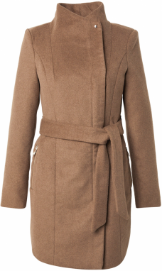 VERO MODA Prechodný kabát 'VMTWODOPE'  hnedá