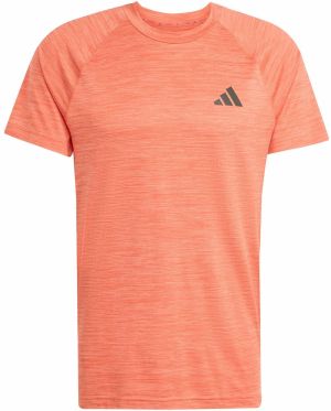 ADIDAS PERFORMANCE Funkčné tričko 'GYM+'  oranžová / čierna