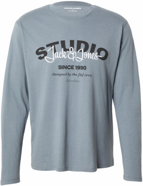 JACK & JONES Tričko 'JJYUKI'  opálová / čierna / biela