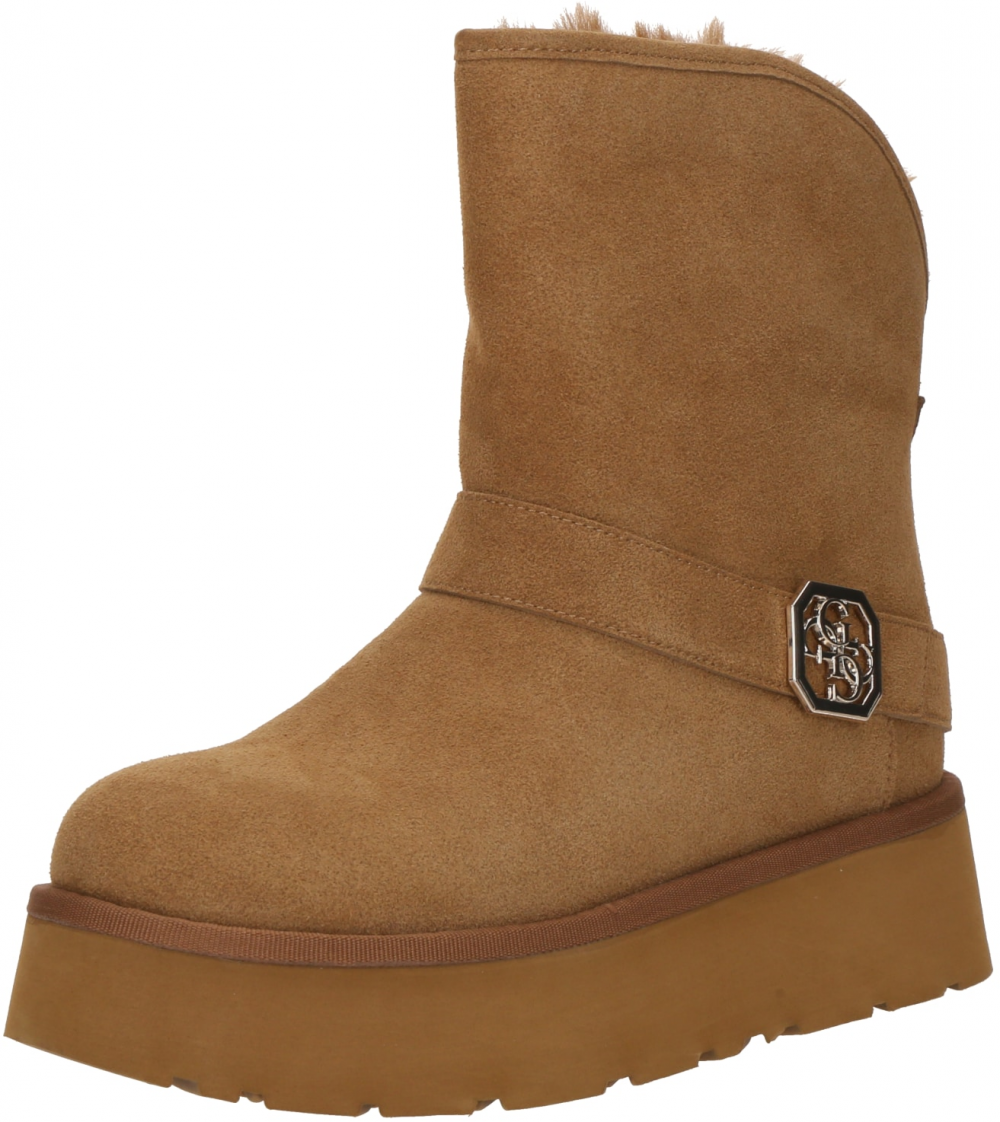 GUESS Nízke čižmy 'DOLSAY2'  koňaková