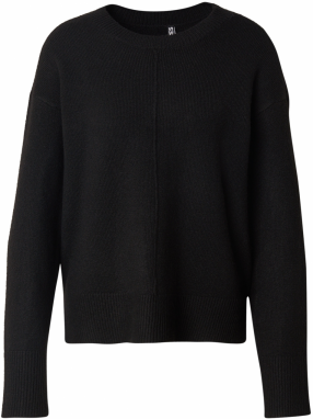PIECES Sveter  čierna
