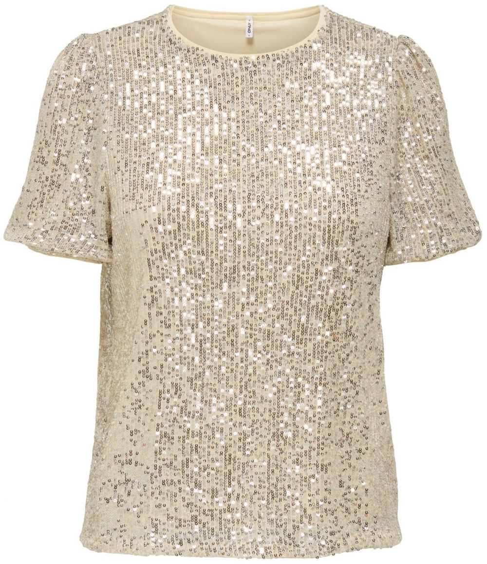 ONLY Tričko 'ONLANA'  sivobéžová