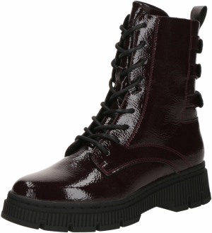 TT. BAGATT Šnurovacie členkové čižmy 'Robin'  burgundská