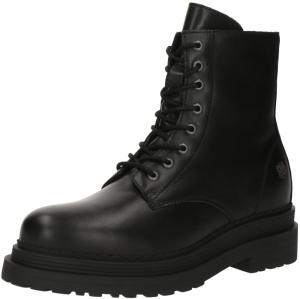 Apple of Eden Šnurovacie členkové čižmy 'MAYA'  čierna