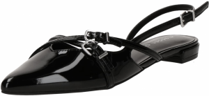 Madden Girl Baleríny s ramienkom 'Delilahh'  čierna