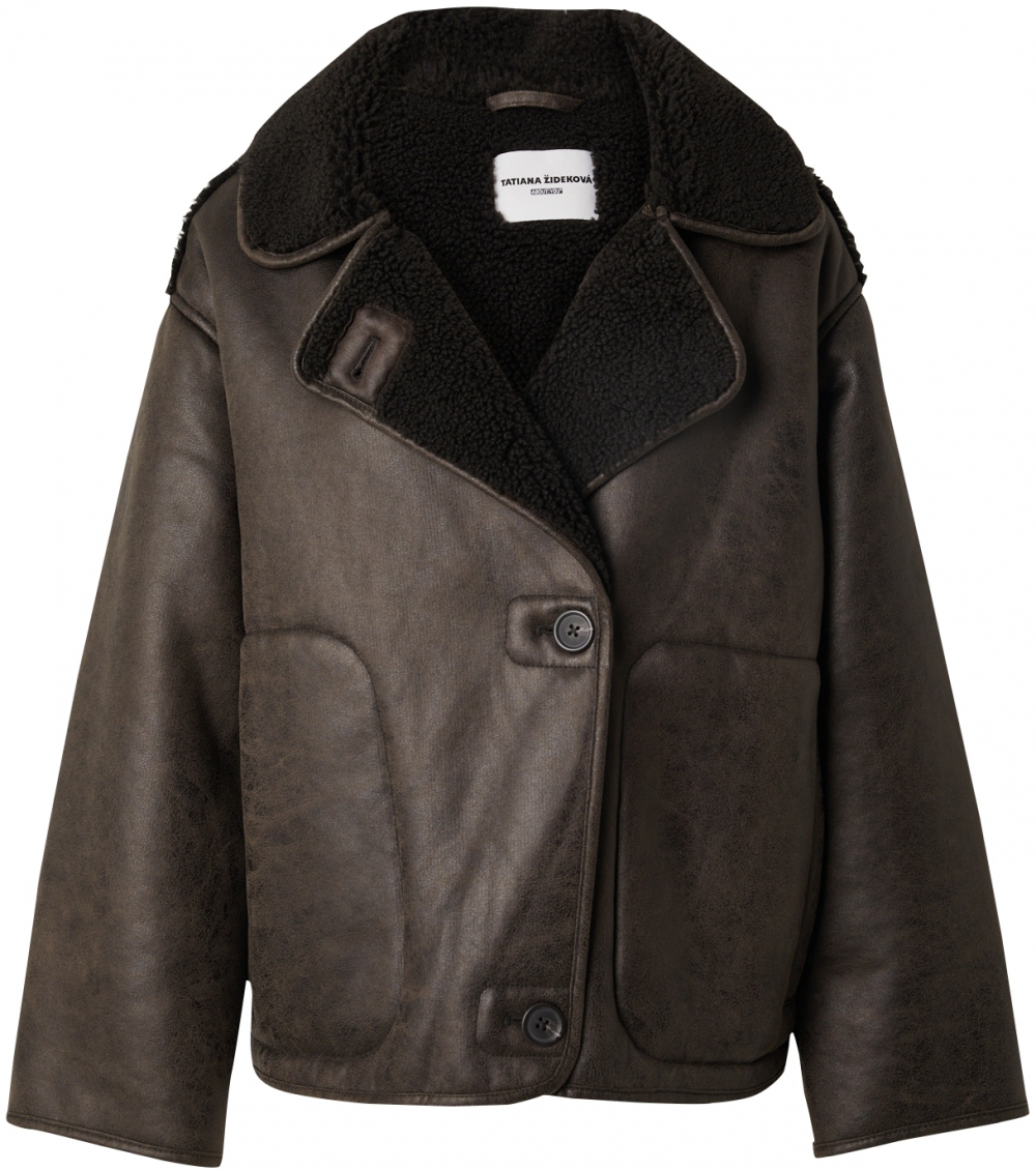 Tatiana Zidekova Prechodná bunda  hnedá