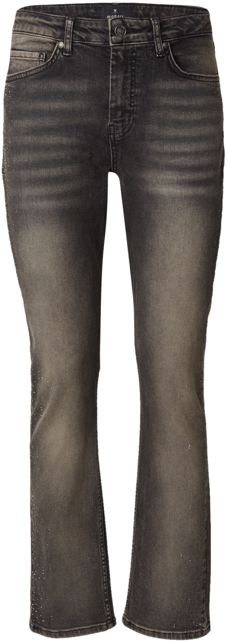 monari Džínsy  čierny denim
