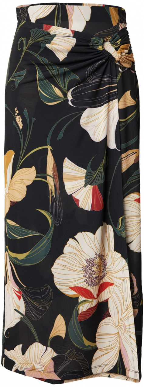 Ted Baker Sukňa 'KAYTIA'  béžová / tmavozelená / červená / čierna