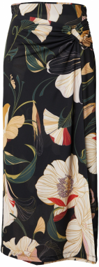 Ted Baker Sukňa 'KAYTIA'  béžová / tmavozelená / červená / čierna