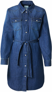Pepe Jeans Košeľové šaty 'VICTORIA'  modrá denim