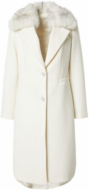 GUESS Prechodný kabát  biela