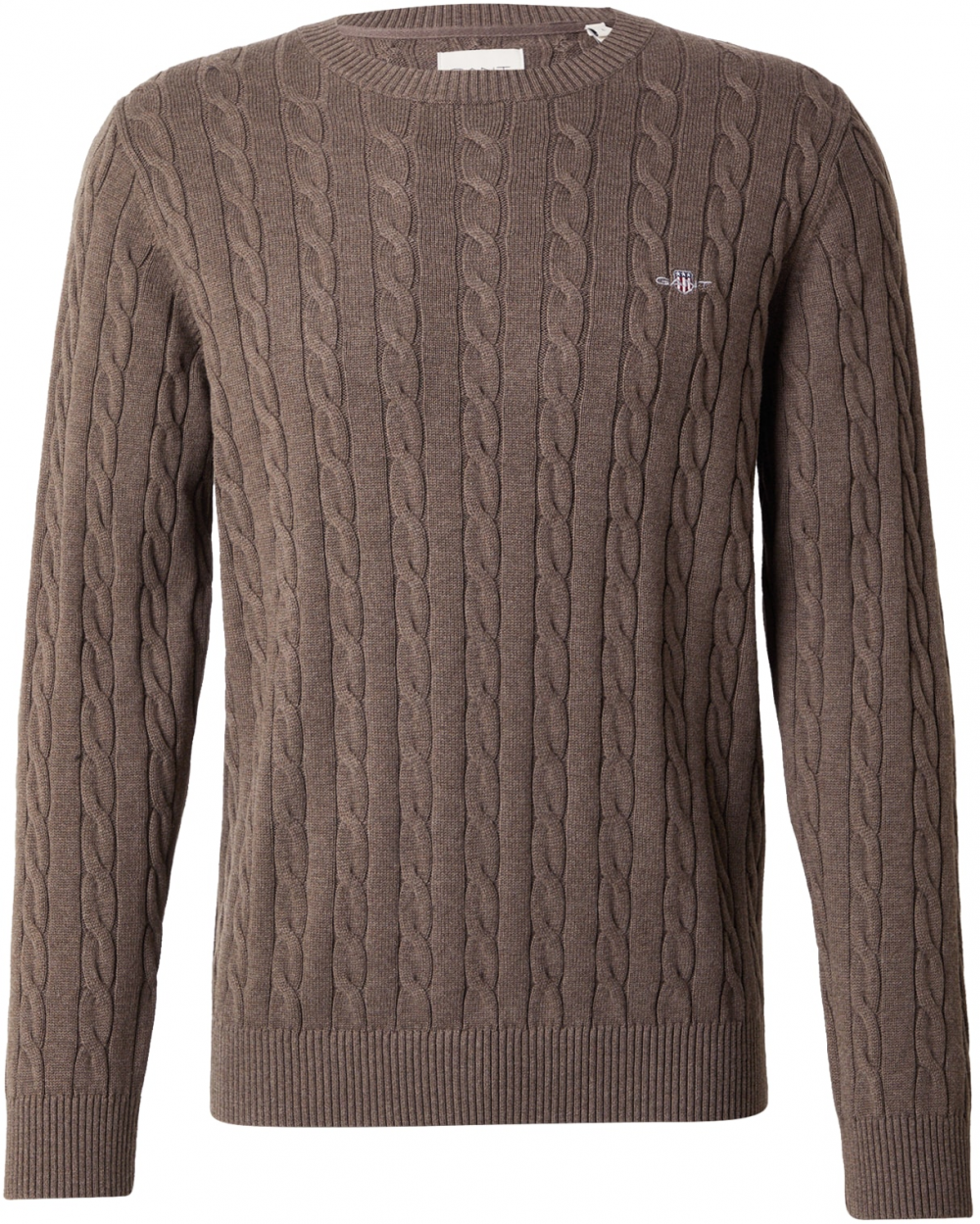 GANT Sveter  tmavobéžová