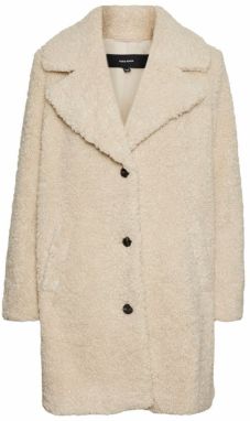 VERO MODA Zimný kabát 'KYLIE'  svetlobéžová