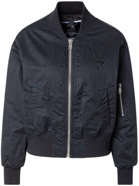 19V69 ITALIA Prechodná bunda  čierna