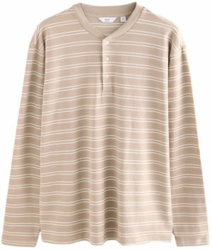 Next Tričko  béžová / prírodná biela