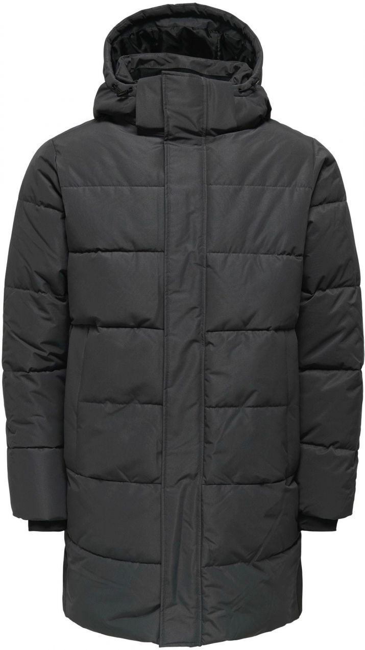 Only & Sons Zimný kabát 'ONSCarl'  tmavosivá