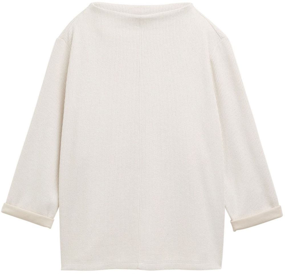 TOM TAILOR Mikina  piesková