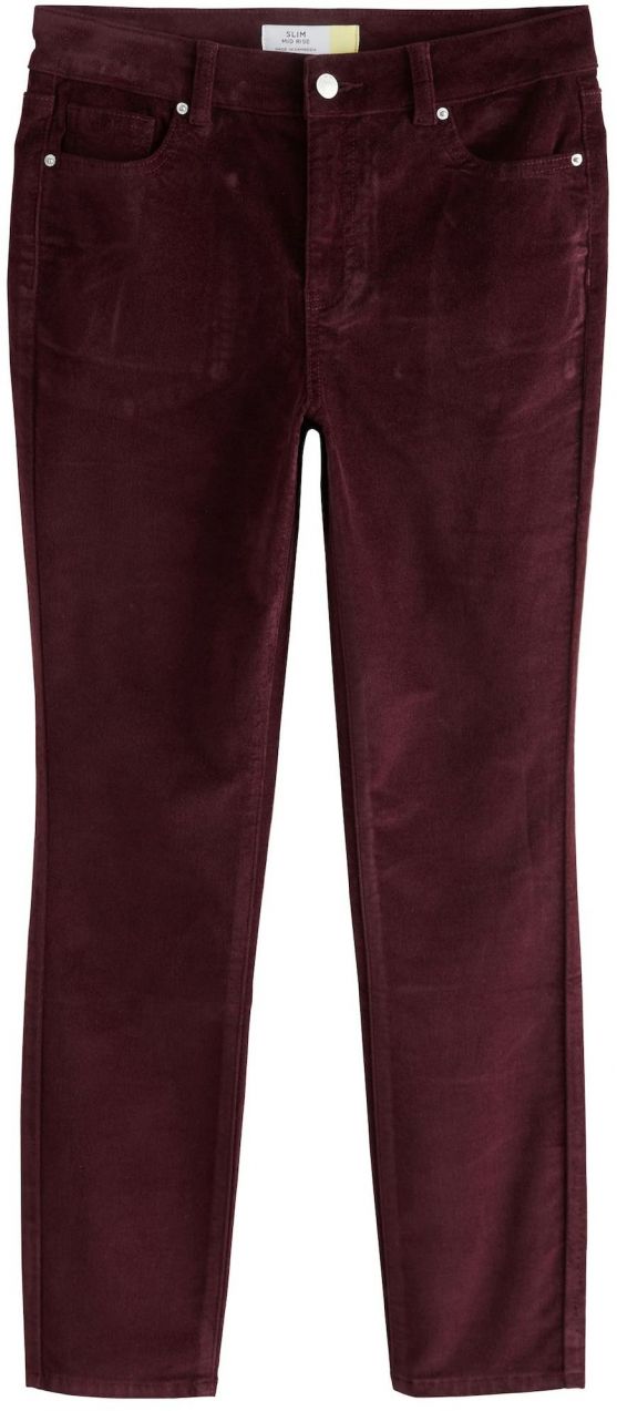 Next Nohavice  tmavočervená