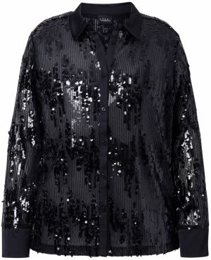 Ulla Popken Blúzka  čierna