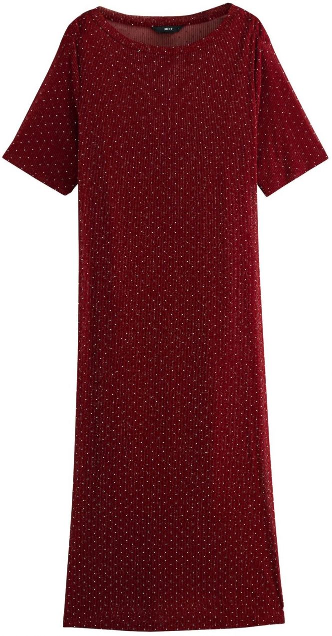 Next Šaty  burgundská