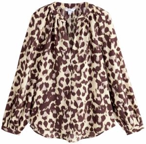 Next Blúzka  svetlobéžová / hnedá