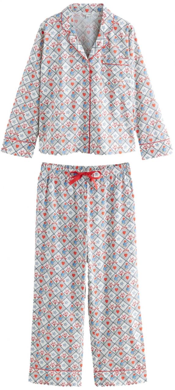 Cath Kidston Pyžamo 'Paddington'  nebielená / dymovo modrá / svetlomodrá / tmavooranžová