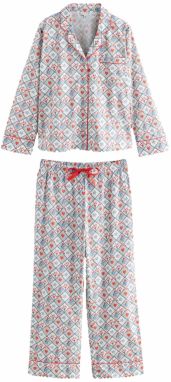 Cath Kidston Pyžamo 'Paddington'  nebielená / dymovo modrá / svetlomodrá / tmavooranžová