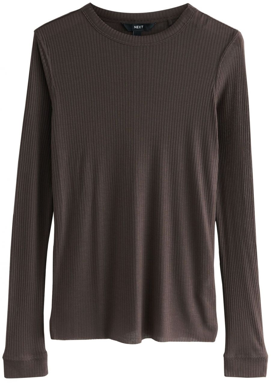 Next Tričko  tmavohnedá