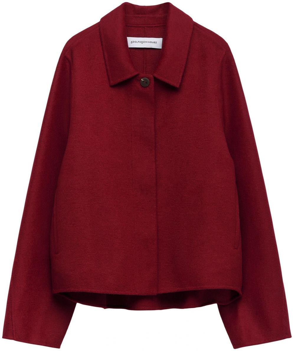 Adolfo Dominguez Prechodná bunda  červená
