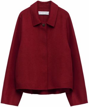 Adolfo Dominguez Prechodná bunda  červená