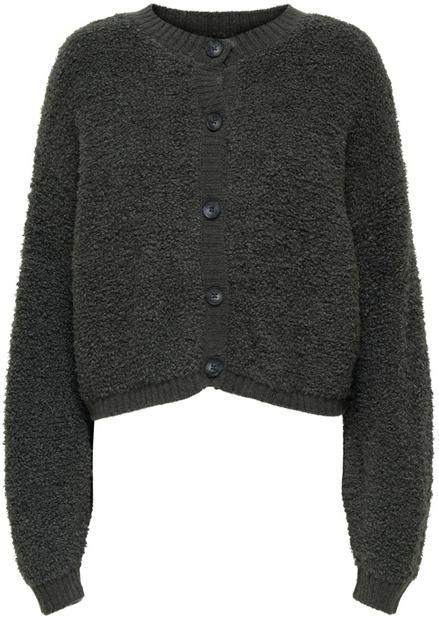 JDY Kardigán  tmavosivá