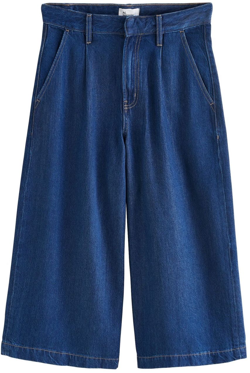 Next Džínsy 'Culotte'  tmavomodrá